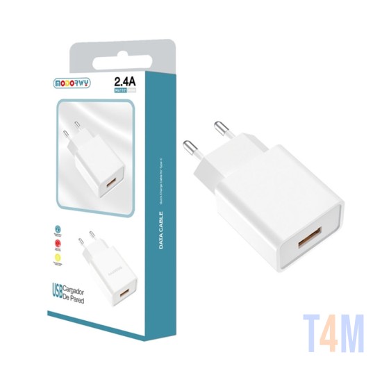 Modorwy Adaptor MA1101 5V USB 2.0 White